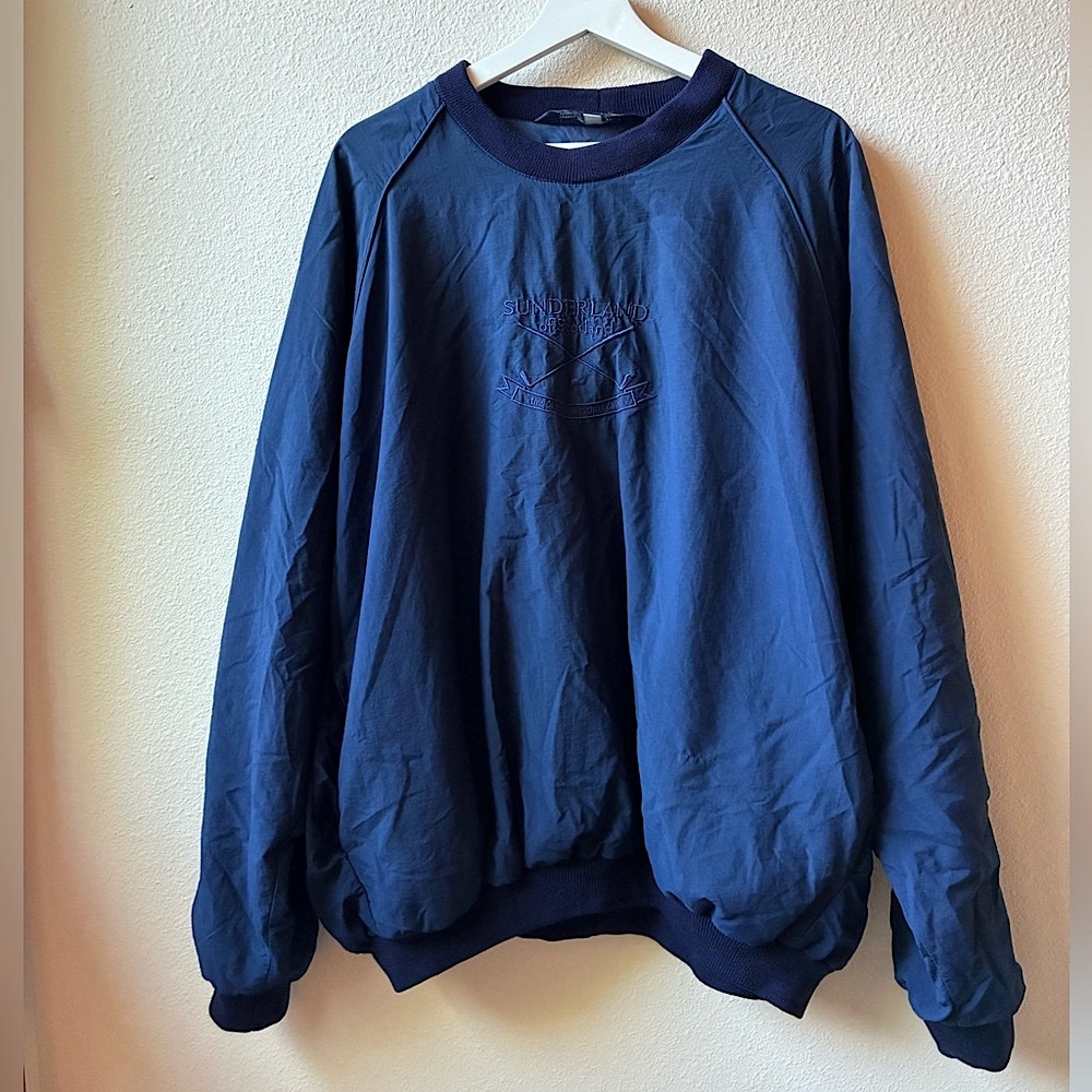 VTG Sunderland of Scotland Weatherbeater Pullover in Navy (Size:L)